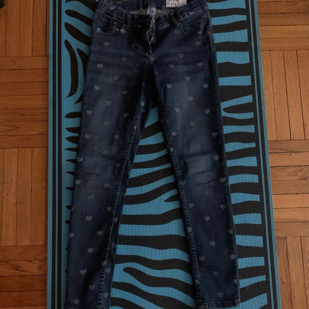 Heart jeans